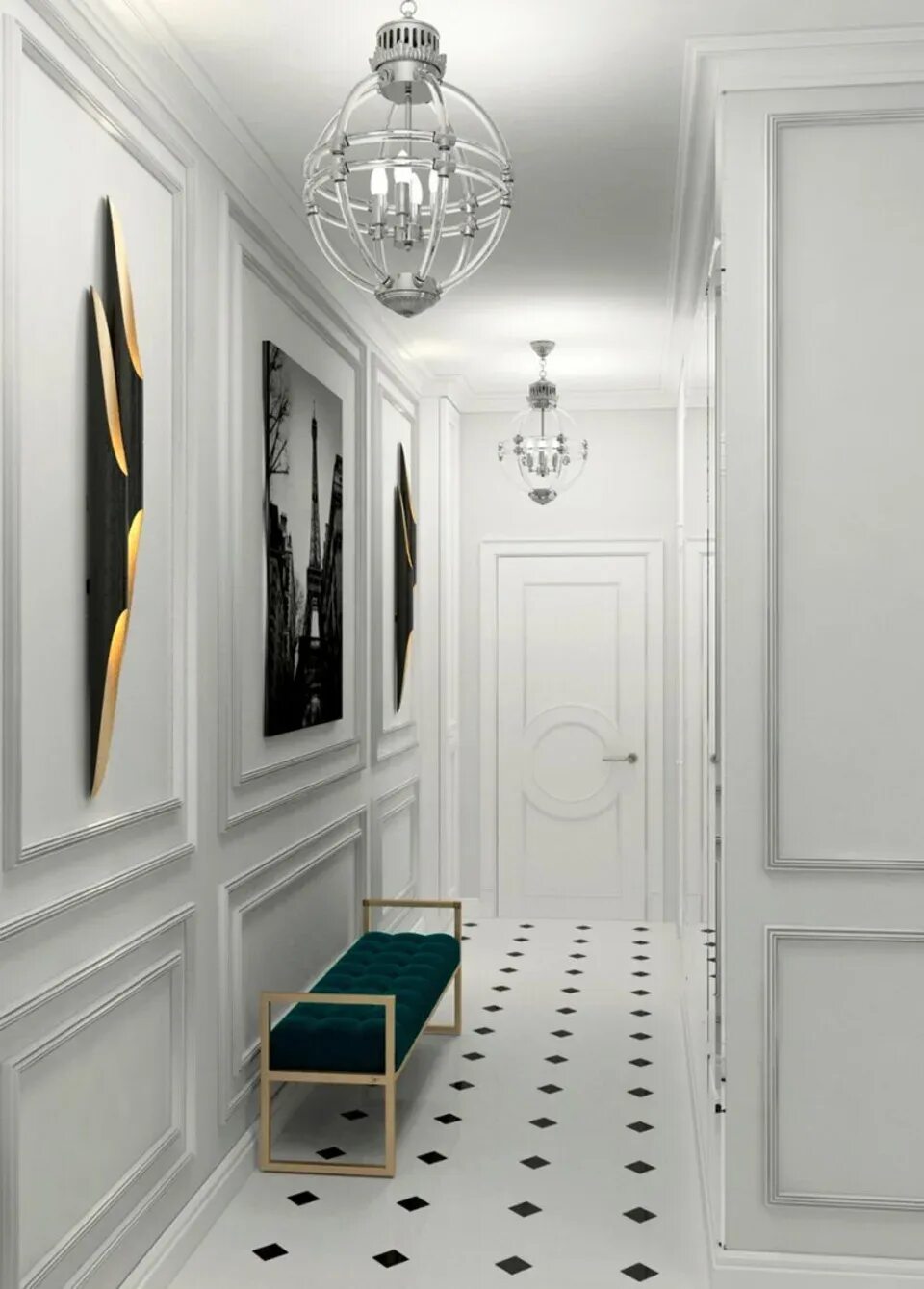 Прихожая в белом цвете дизайн фото Hallway design white style (47 Photos)