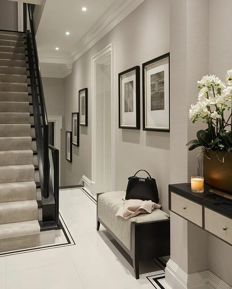 Прихожая в доме дизайн интерьера 6 luxury entryway decoration ideas - Insplosion Blog Hallway designs, House inte