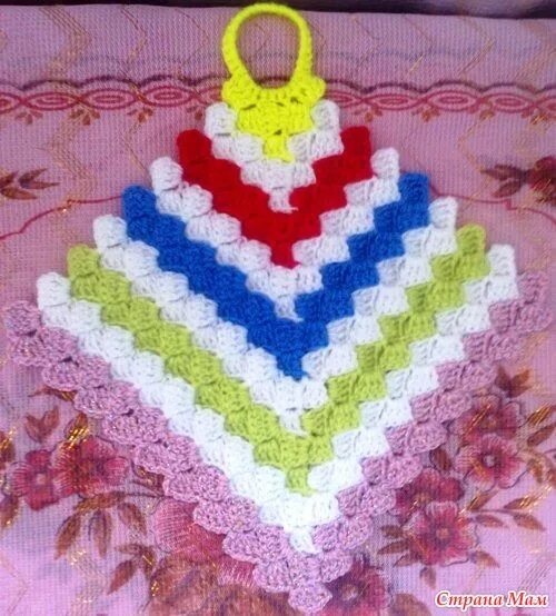 Crochet and Knitting Idea for Home Design Crochet potholder patterns, Crochet po