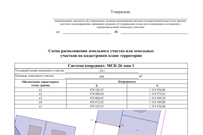 Приказ форма схемы расположения земельного участка Схема расположения земельного участка фото видео - Calebin.ru