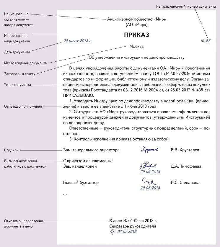 Приказ схема расположения С 1 июля новый ГОСТ. Что поправить в кадровых документах - Справочник кадровика 