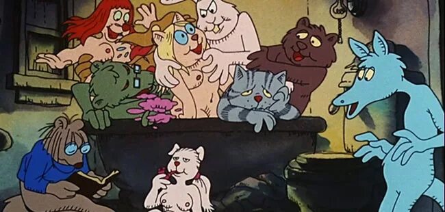 Приключения кота фото Fritz il gatto (1972)