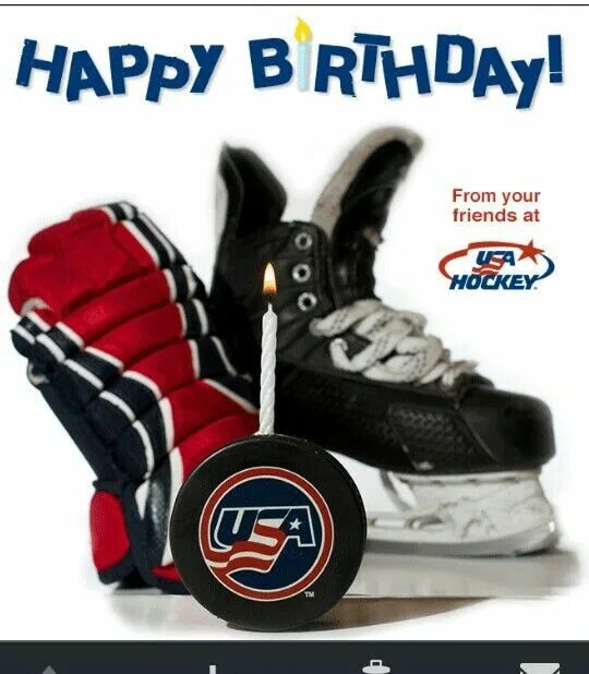 Прикольная картинка с днем рождения хоккеист Free Top Of Happy Birthday Hockey Hockey birthday, Happy birthday beer, Happy bi