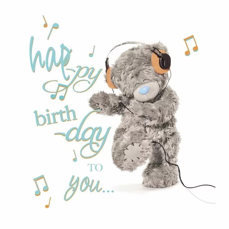 Прикольная картинка с днем рождения мишка Pin on Tatty Teddy Happy birthday pictures, Happy birthday images, Tatty teddy