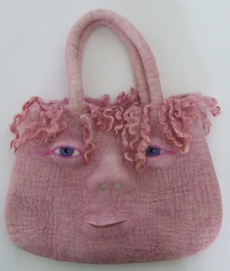 Прикольная сумочка Beth Connors Felt bag, Monster bag, Felt purse