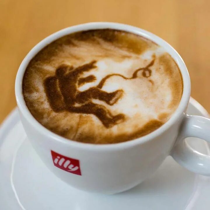 Прикольное фото с кофе L O A M E Coffee latte art, Latte art, Coffee art