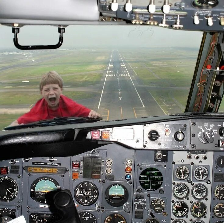 Прикольное фото самолетов Take Your Child to Work Day Funny pictures, Aviation humor, Pilot humor