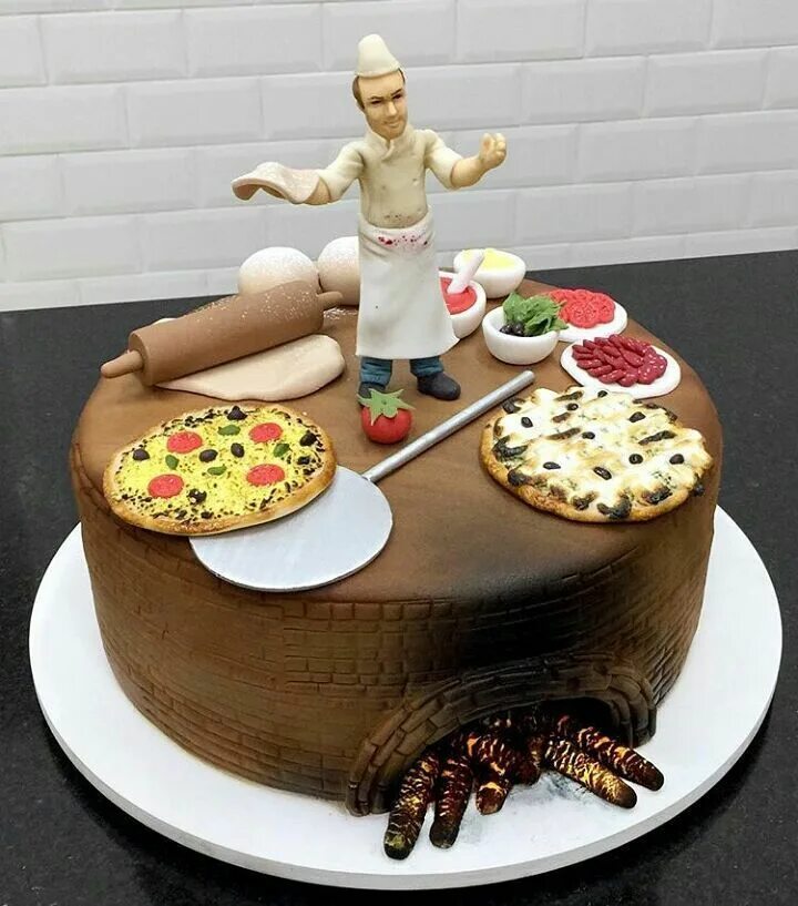 Прикольное оформление торта Chefs Themed Cake Design