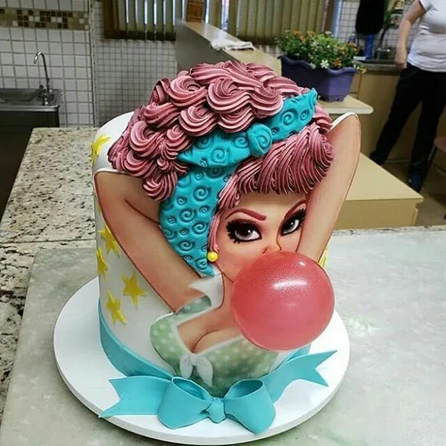 Прикольное оформление торта для женщины Debbie Lou Hume (@sweetestliving) * Instagram photos and videos Funny birthday c