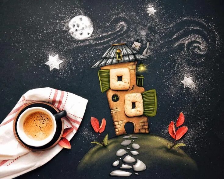 Прикольное утро в картинках оригинальные Coffee art, Coffee love, Coffee time