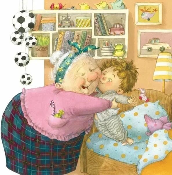 Прикольные картинки с днем внуков Pin on Just Because Children illustration, Book illustration art, Childrens book