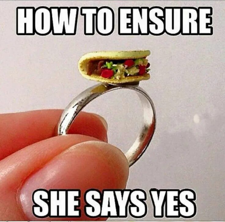 Прикольные кольца фото 16 Taco memes that will make you glad it's Taco Tuesday Funny taco memes, Funny 