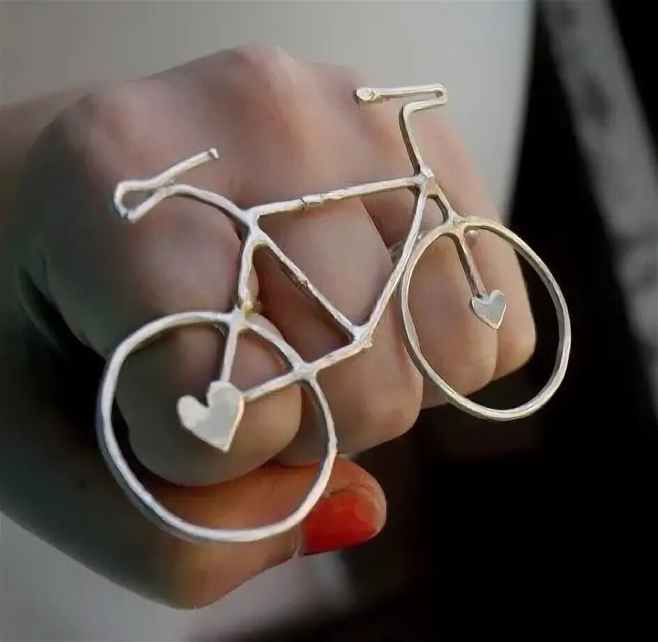 Прикольные кольца фото Bicycle Ring Bike jewelry, Bicycle jewelry, Bike rings