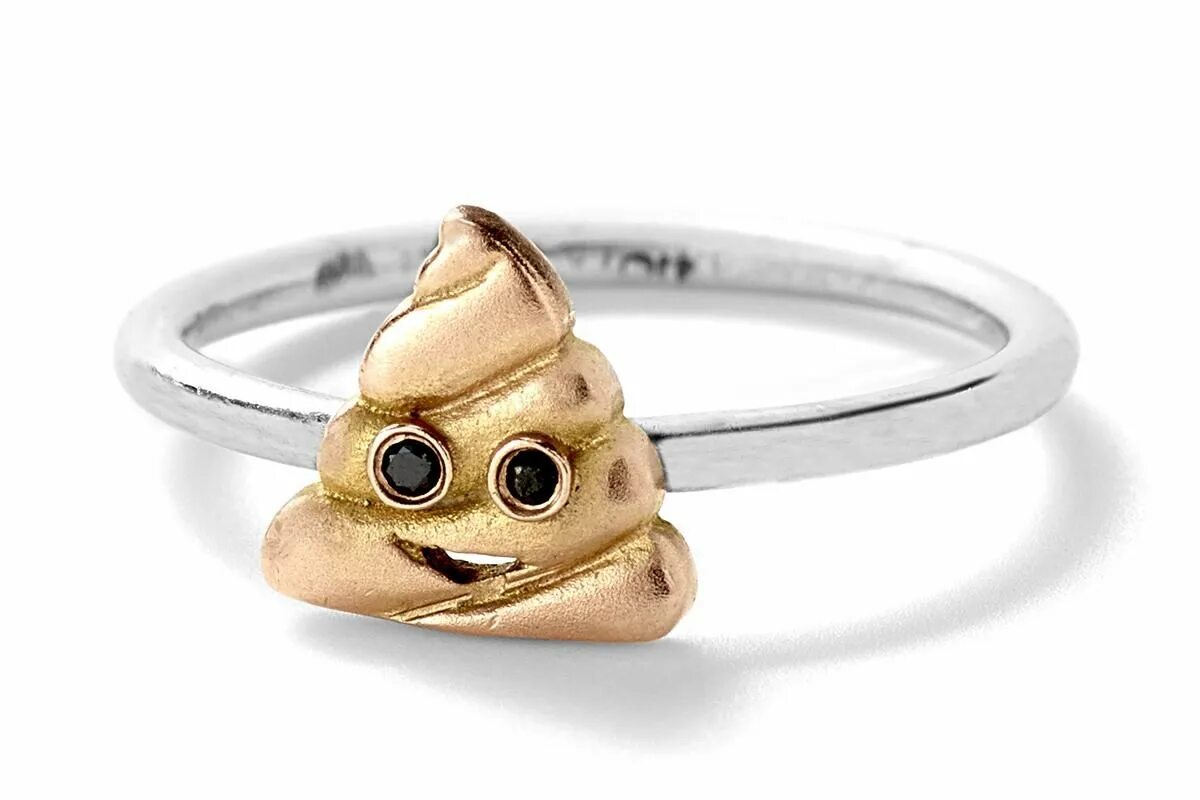 Прикольные кольца фото 15 Very Cheeky Pieces of Jewelry Emoji jewelry, Weird jewelry, Jewelry