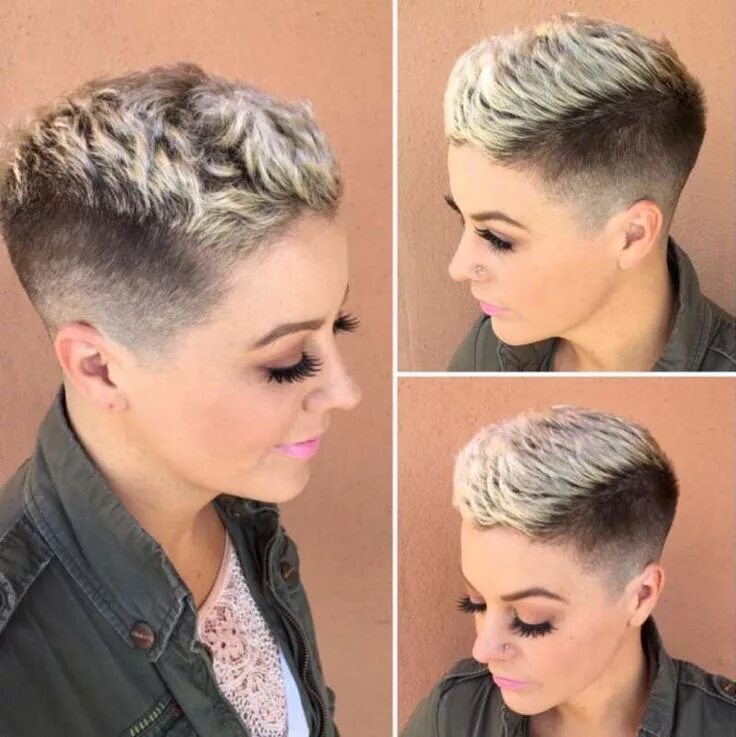 Прикольные короткие женские стрижки Pin on прически Very short hair, Short hair undercut, Short hair styles pixie