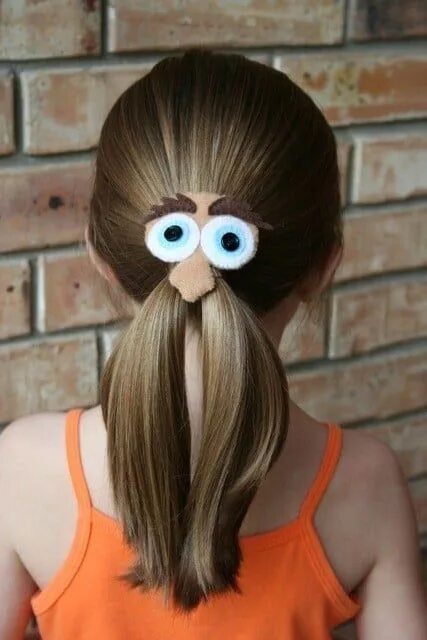 Прикольные красивые легкие прически You've Never Seen Crazy Hair Day Ideas as Wacky as These!