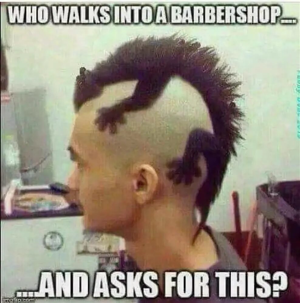 Прикольные мужские прически Haircut humor Funny jokes for adults, Crazy funny memes, Funny relatable memes