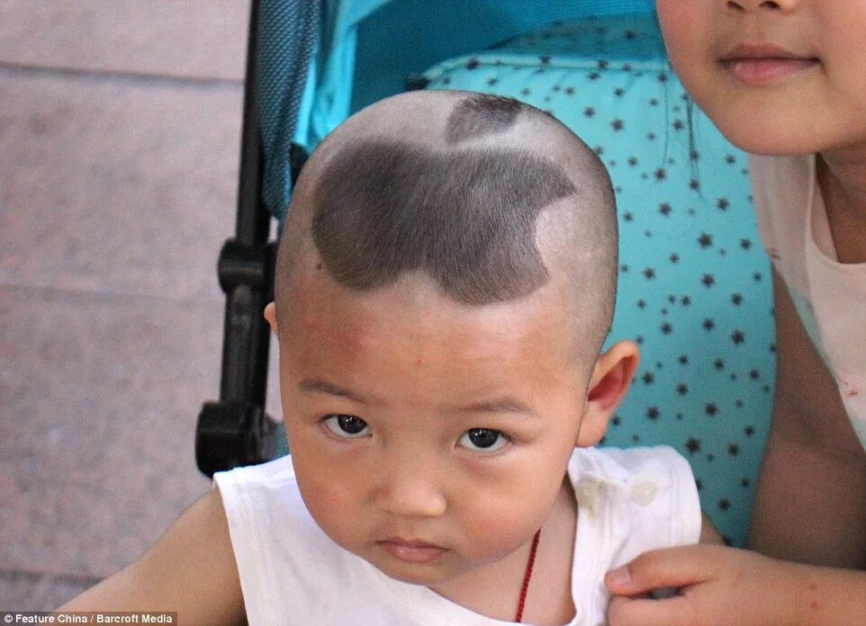 Прикольные прически для мальчиков 12 лет The weird, wacky and wonderful haircuts that have taken China by storm Daily Mai