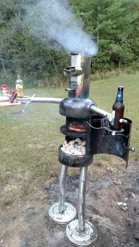 Прикольные самоделки Robot grill Backyard bbq pit, Welding art projects, Diy fire pit