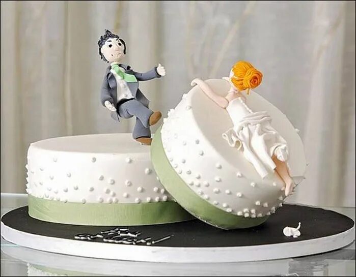 Прикольные торты на свадьбу фото Divorce cake Divorce cake, Divorce party cake, Funny cake