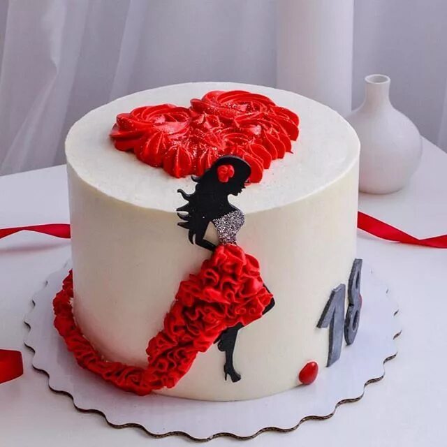 Прикольный декор торта девушке @cakebycourtney #cake #art #fondantart #specialtycakes #cakedecorator #cakevideo