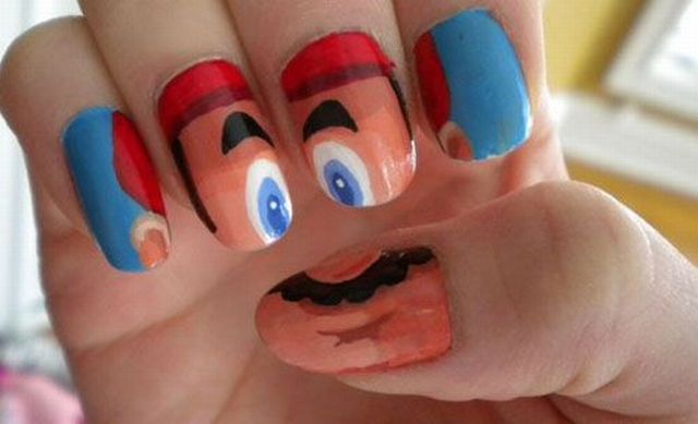 Прикольный дизайн ногтей Monday Morning Randomness Pretty nails, Creative nails, Nails