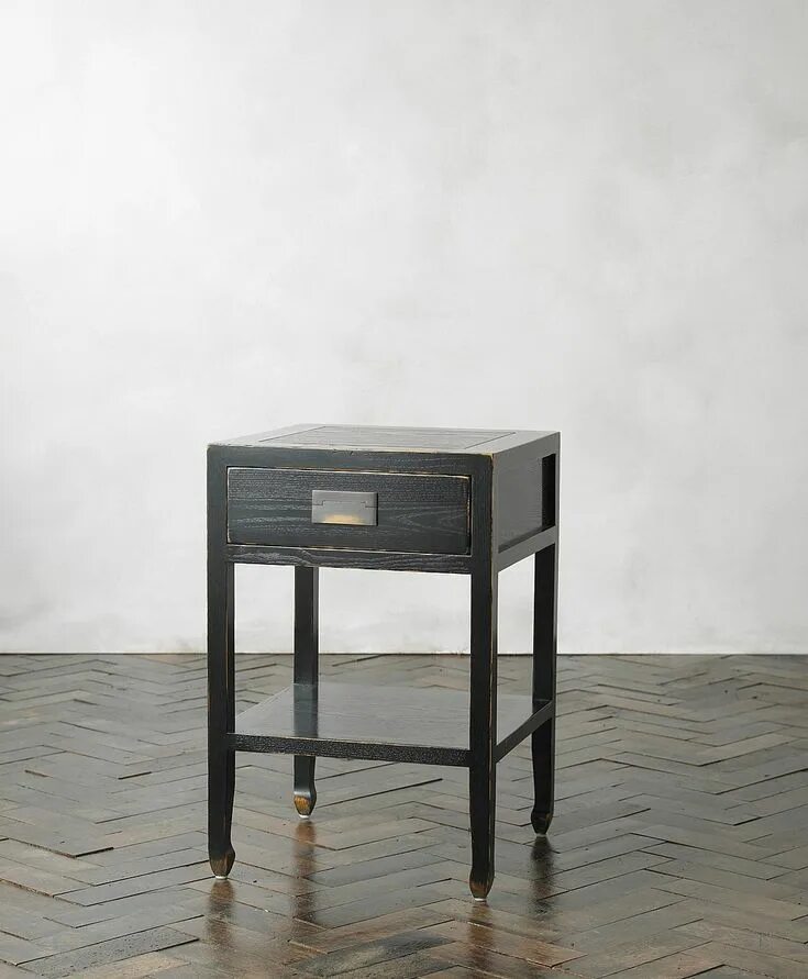 Прикроватные тумбочки в стиле лофт Canton Side Table (With images) Black bedside table