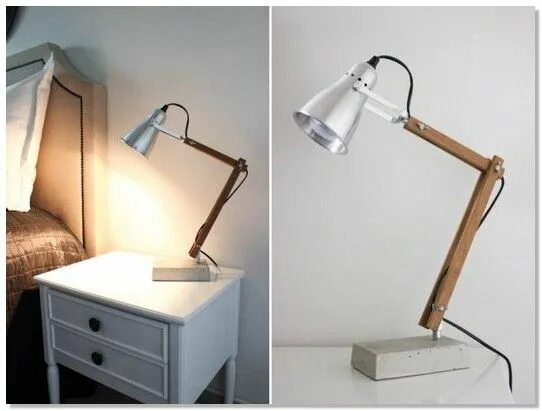 20 Handmade Desk Lamps to Light Up Your Workspace Bedroom diy, Handmade desks, D