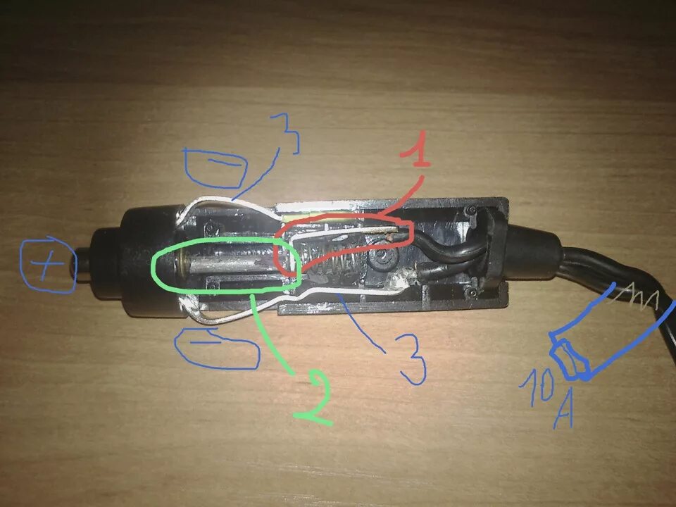 Прикуриватель распайка Доработка штекера прикуривателя - Toyota Nadia, 2 л, 1998 года аксессуары DRIVE2