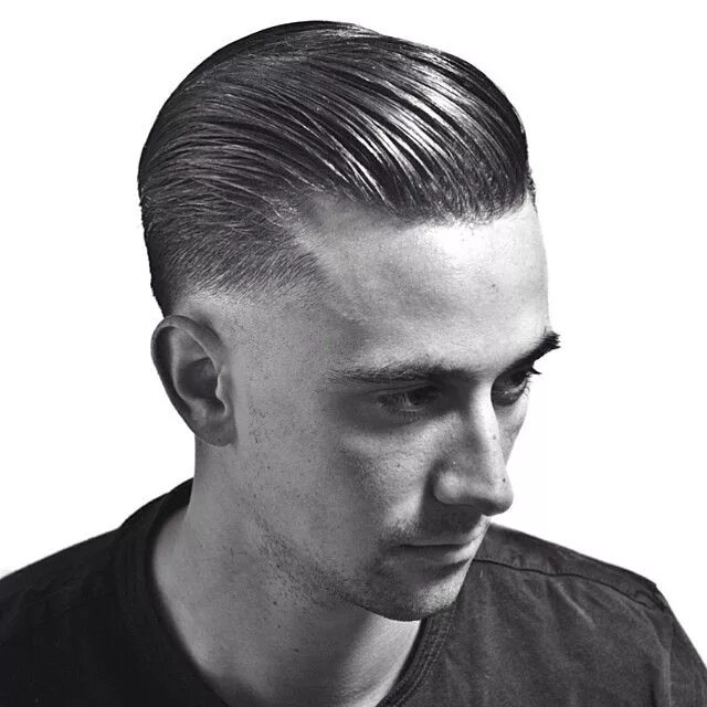 Прилизанная прическа мужская Pin by La Escopeta del Diablo on Schorem Style Brylcreem hairstyles, Mens slicke