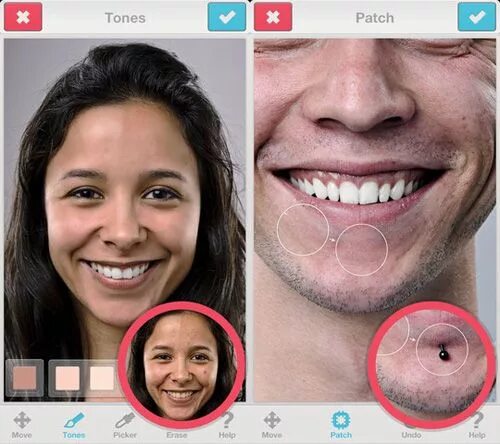 Приложение чтобы закрыть глаза на фото 6 Photo-Editing Apps to Fix Facial Imperfections Easily Photo editing apps, Good