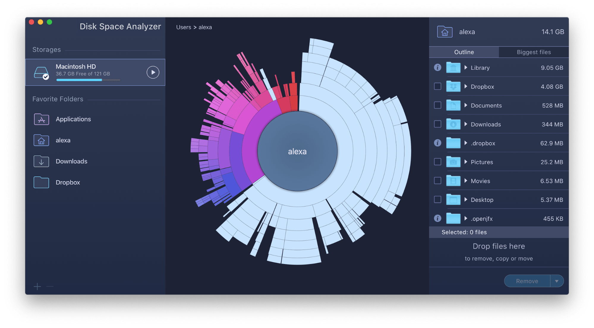 Приложение диск фото Disk analyzer