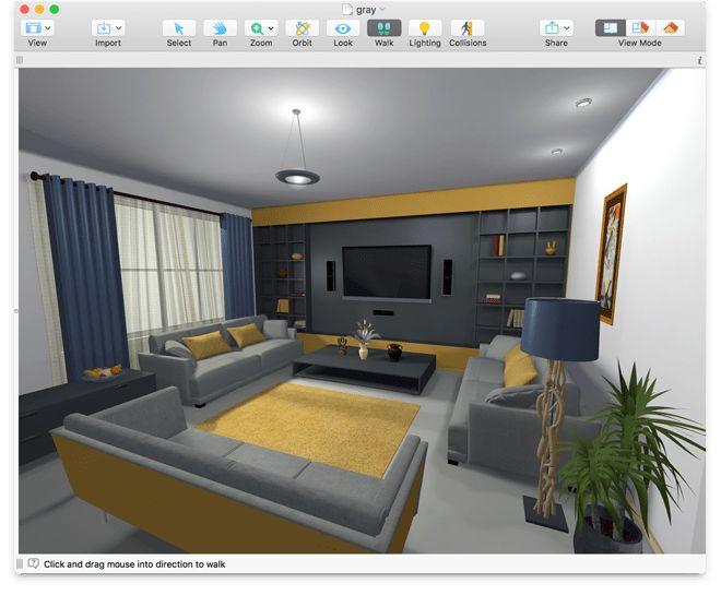 Приложение для дизайна комнаты Advanced rendering will make your room look slick and elegant Home design floor 