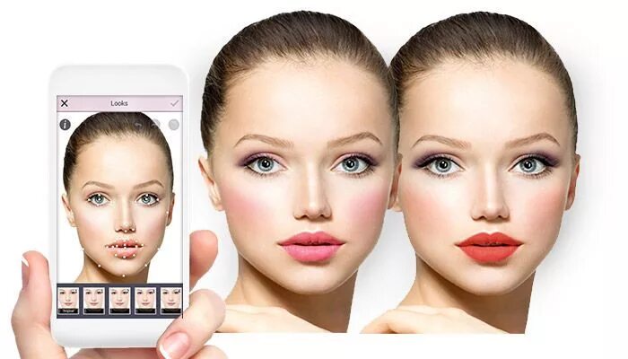 Приложение для фото с эффектом макияжа Makeover-Assisting Apps Application beauté, Astuce maquillage, Idée maquillage