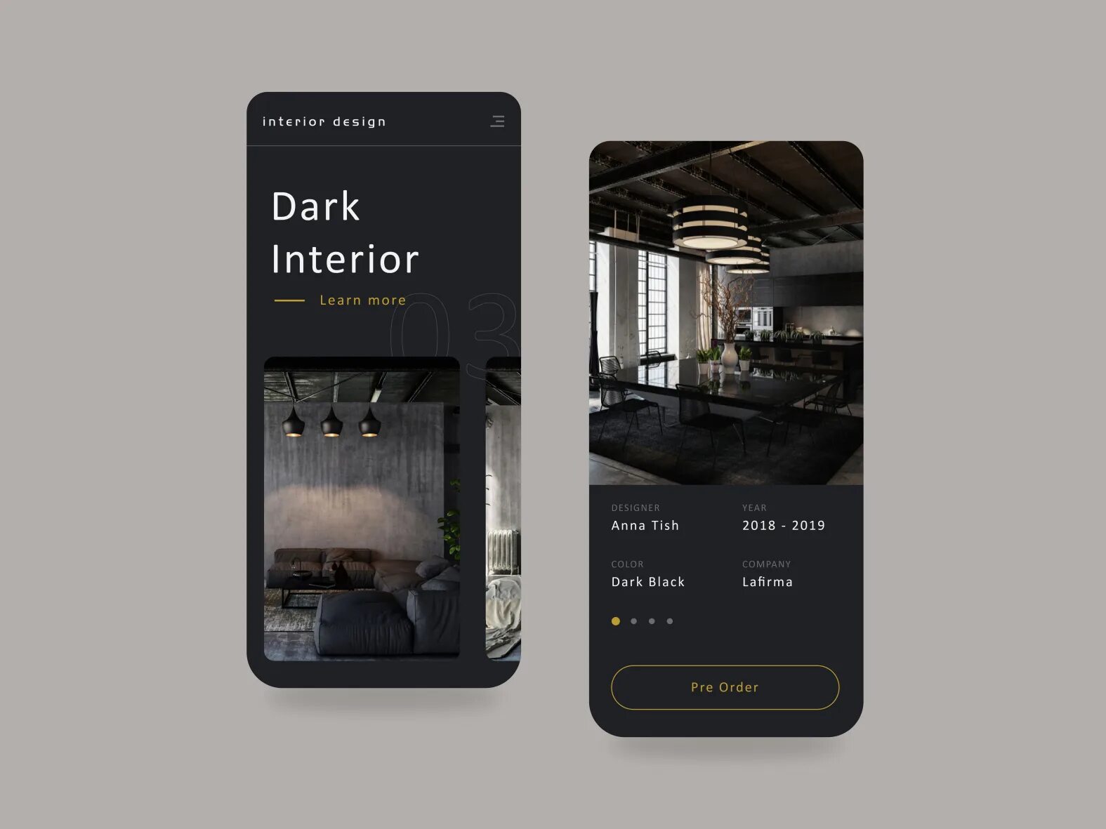 Приложение для интерьера комнаты на телефон Interior Designers App by Numan Fareed on Dribbble