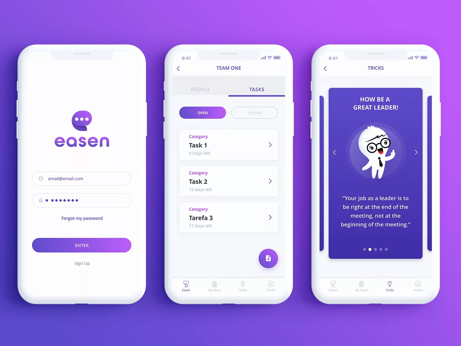 Приложение для красивого оформления текста Easen App App interface design, Mobile app design, App design