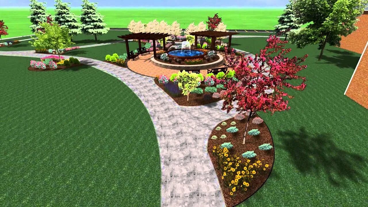 Приложение для ландшафтного дизайна 3-D Landscape Design by Integrity Landscape - YouTube