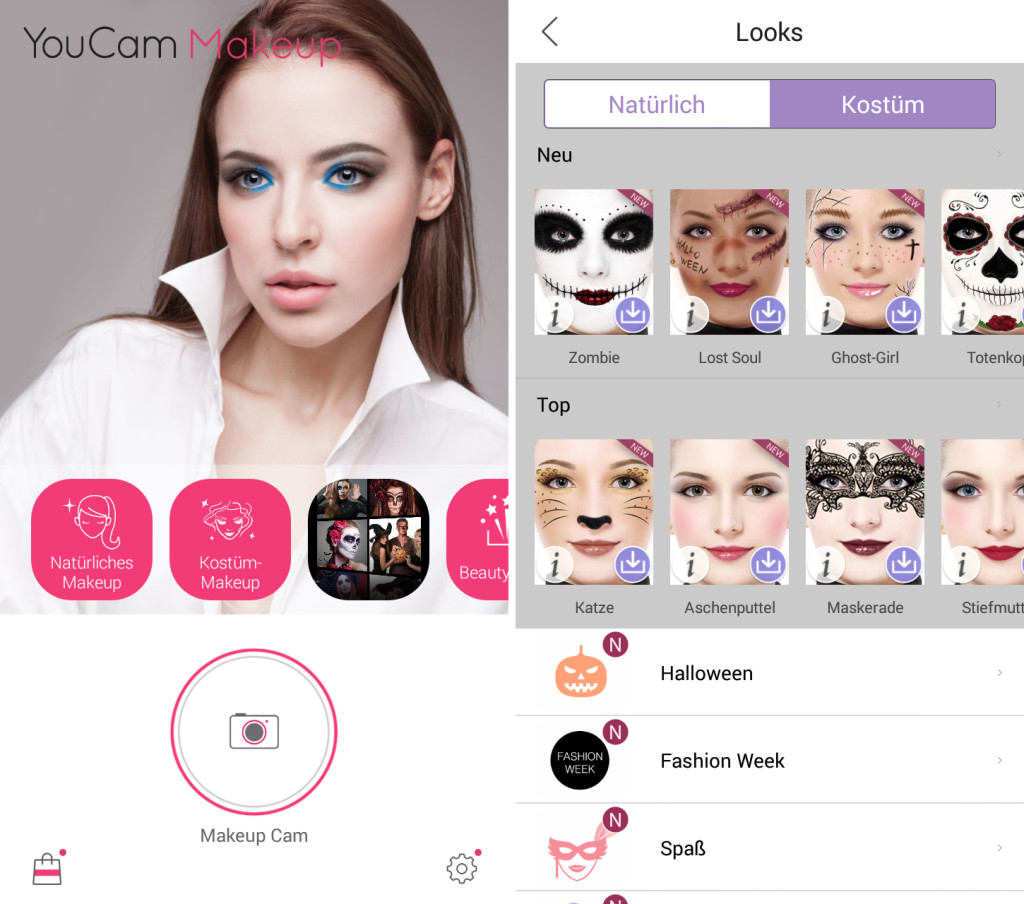 Приложение для макияжа на фото YouCam Makeup - Волшебная камера или таинство виртуального макияжа