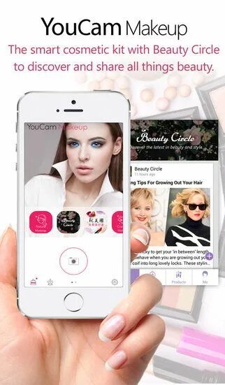 Приложение для макияжа на фото айфон YouCam Makeup - Virtual Makeover Studio, Social Beauty Tips & Cosmetic Tutorials