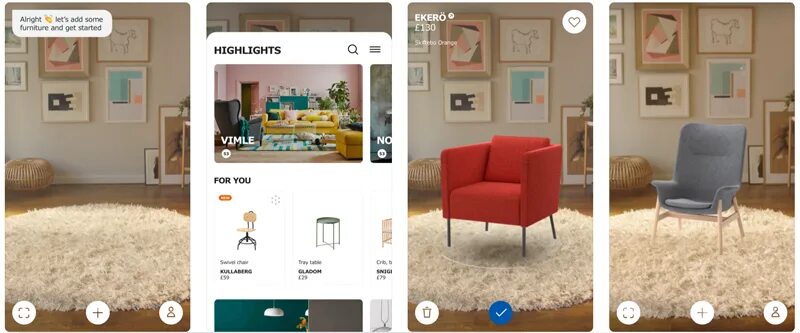 Приложение для мебели в интерьере Расширяя границы возможного: обзор мобильных приложений дополненной реальности д