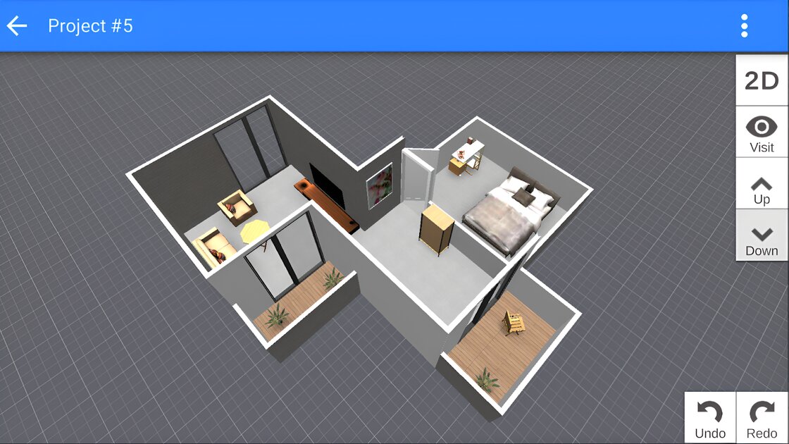 Приложение для планировки дома Скачать Home Designer 3D: Room Plan 4.3 для Android