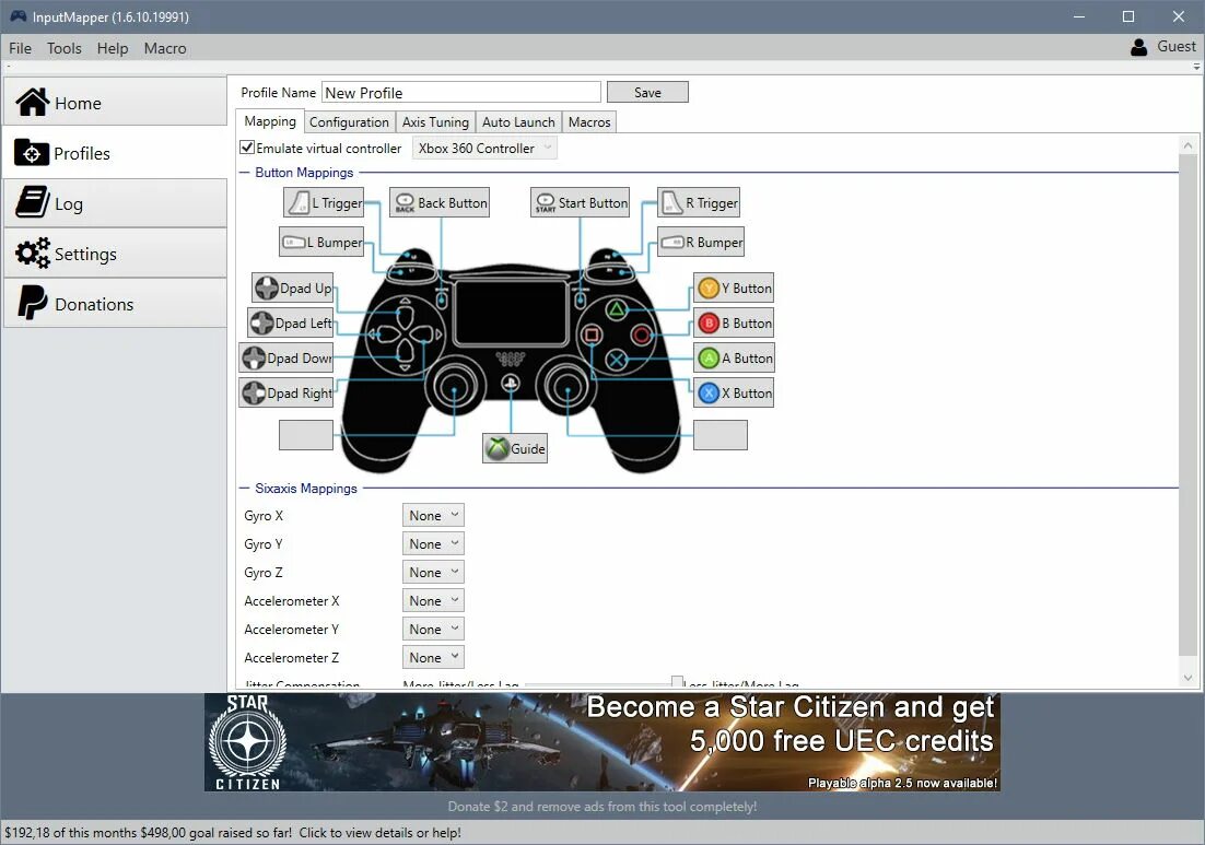 Приложение для подключения dualshock 4 к пк Скачать InputMapper для DualShock 4 - InputMapper 1.6.10