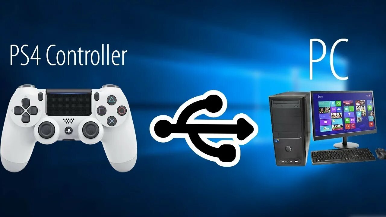 Приложение для подключения dualshock 4 к пк How to connect a ps4 controller to pc(windows 10)(bluetooth)(2018) - YouTube