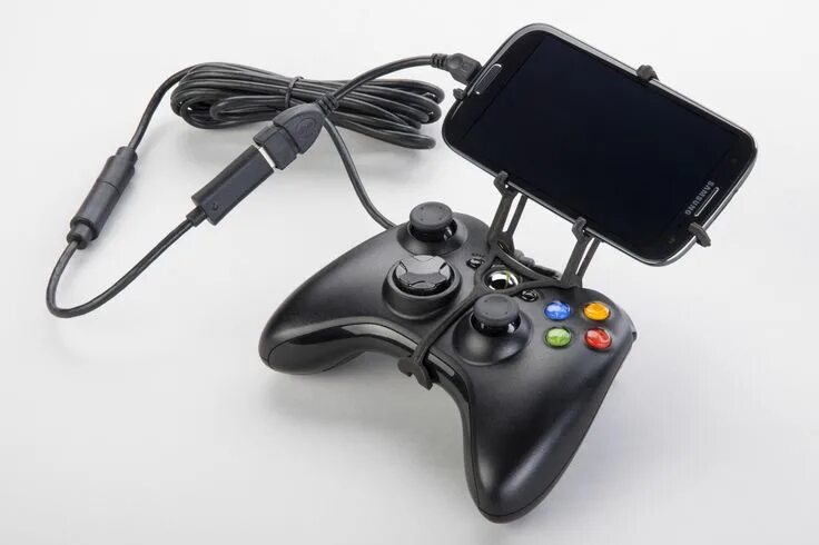 Приложение для подключения джойстика к телефону Turn your Xbox 360 controller and your Android phone into a handheld game consol