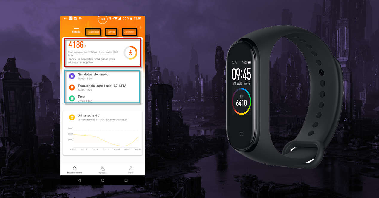 Приложение для подключения ми бэнд 4 Программа для браслета mi band