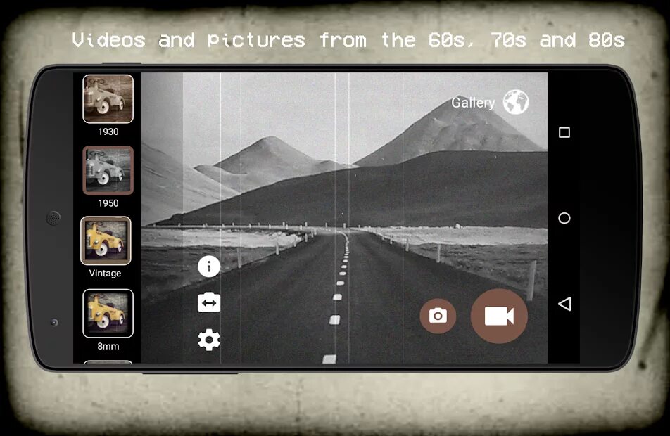 Приложение для ретро фото Downloads Retro Vintage Camara antigua Android