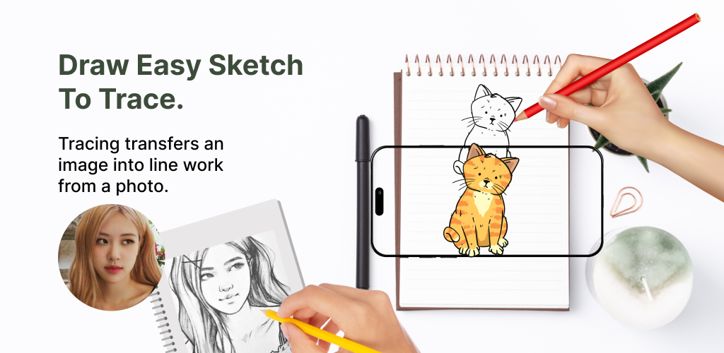 Приложение для срисовки фото на бумагу AR drawing sketch and paint - приложение по EaglesApps