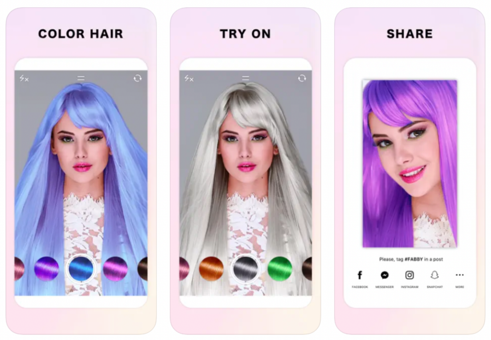 Приложение для замены цвета волос на фото Wig Try On App Discount xn--h1aahyg1df.xn--p1ai