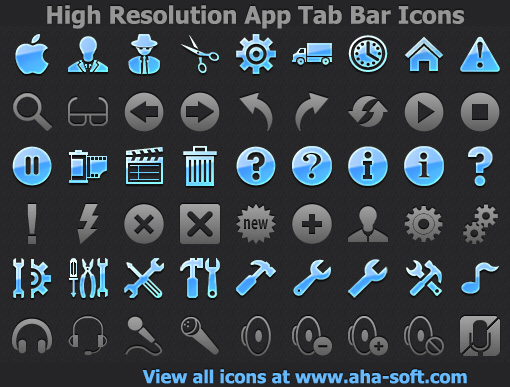 Приложение инструмент фото Бесплатно скачать High Resolution App Tab Bar Icons для Windows XP ::: Иконки