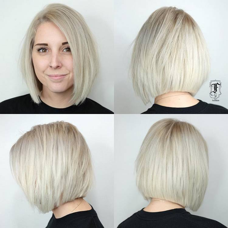 Приложение каре на фото каре с боковым пробором - Пошук Google Medium bob haircut, Medium bob hairstyles